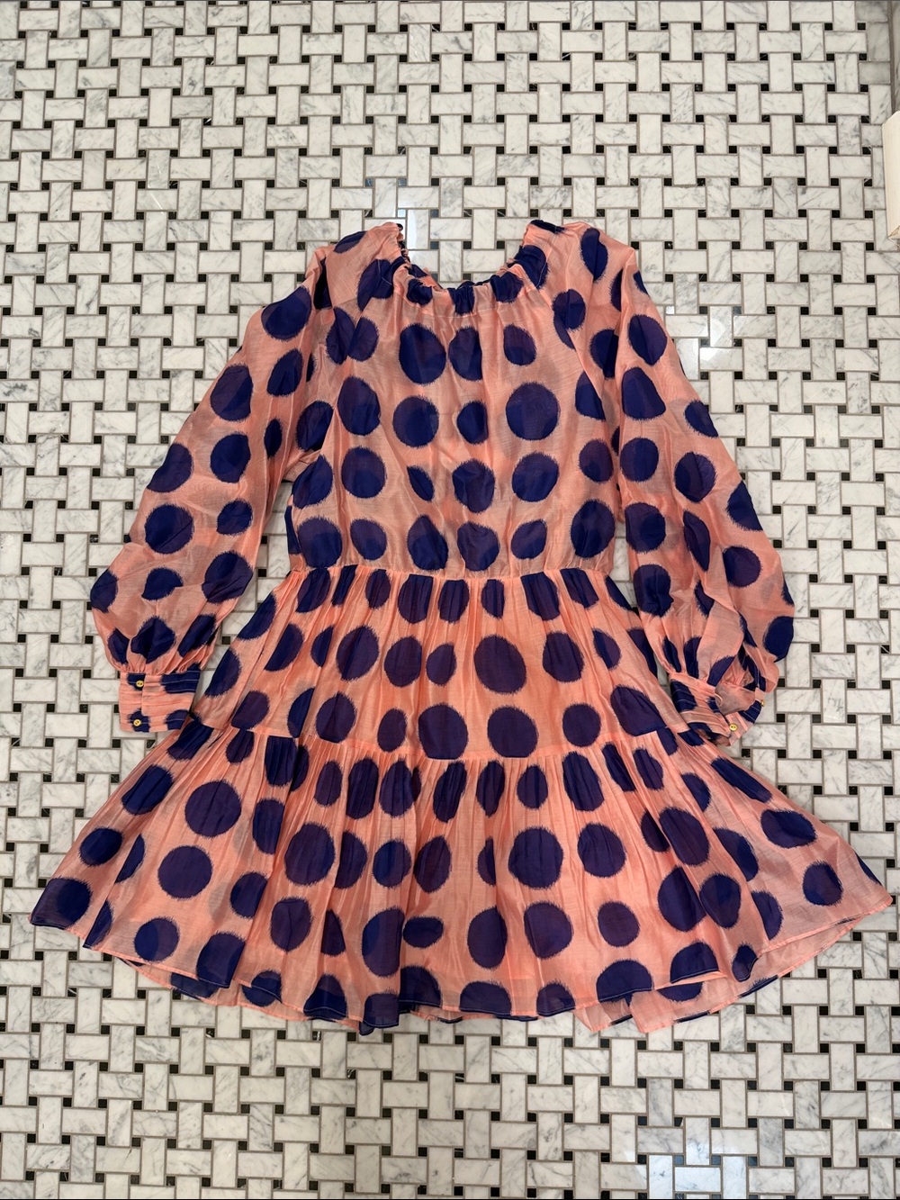 Ulla Johnson sheer cotton silk mini dress